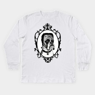 Frankenstein's Muttster Kids Long Sleeve T-Shirt